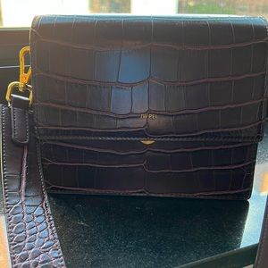 Beautiful JW Pei brown croc purse